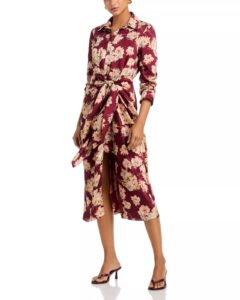 Mae Bouquet Jacey Tie Waist Shirtdress