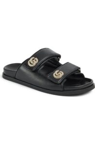 Pavé Gg Logo Slide Sandal (women)