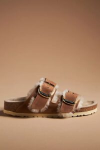 Birkenstock Arizona Big Buckle Shearling Sandals