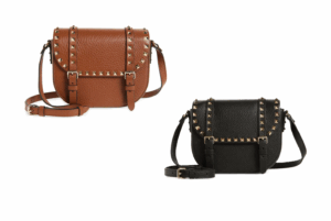 Small Rockstud Saddle Crossbody Bag