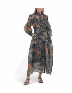 Floral Button Down Dress