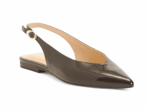 Patent Leather Gabra Slingback Flats