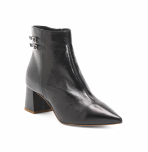 Patent Leather Missy Ankle Boots