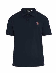 Men's Logo Patch Polo Shirt