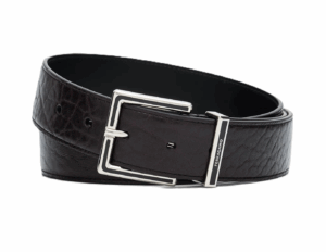 Men's Square-buckle Leather Belt