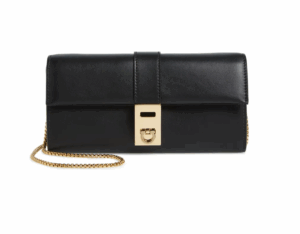 Hug Leather Wallet on a Chain