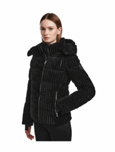 Mirry Ff Women's Velvet Corduroy Down Puffer