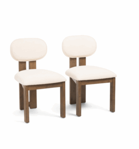 Set of 2 20x32 Mira Dining Chairs