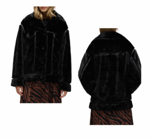Western Faux Fur Jacket