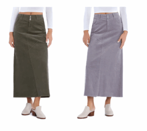 Corduroy Maxi Skirt