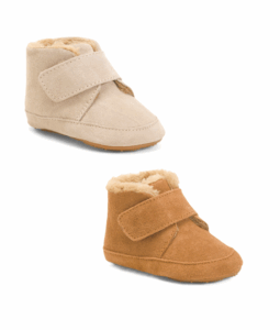 Unisex Suede Shoofly Booties (baby Toddler)