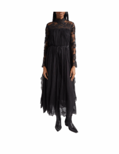 Hypnotic Batwing Sleeve Maxi Dress