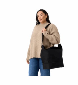 Nylon Shoulder Tote