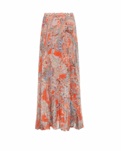 Torin Pleated Maxi Skirt