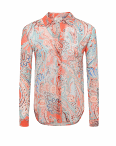 Laurent Button-front Blouse