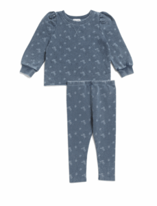 Infant Girls 2pc Bloom Kissed Top and Pants Set 3-18 M