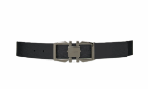 Men Gancini Buckle Leather Belt