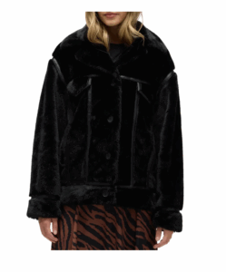 Western Faux Fur Jacket