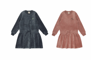 Velour Plaid Bear Collection - Dress