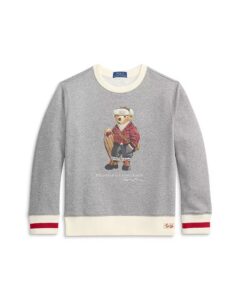 Boys' Polo Bear Fleece Sweatshirt - Big Kid, Little Kid