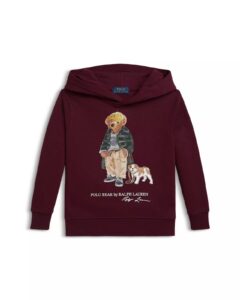 Boys' Polo Bear Fleece Hoodie - Little Kid