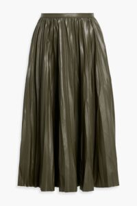 Rosalyn Pleated Midi Skirt