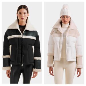Shirley Down & Shearling Puffer