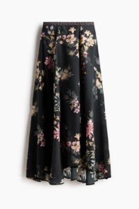 Loose-fit Maxi Skirt