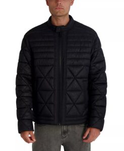 Men's Graffiti Karl Quilted Jacket