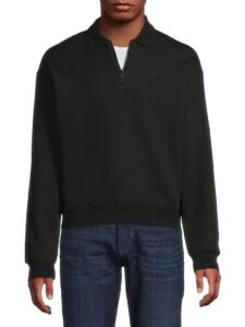 Felix Half-zip Double-face Jersey Sweater