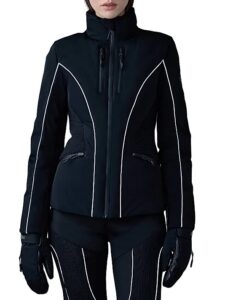 Sandra Smocked Technical Down Ski Jacket