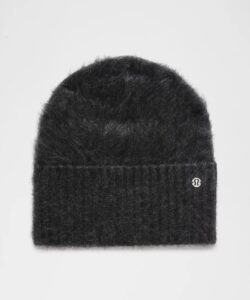 Fuzzy Cashmere Beanie