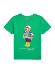 Little Boy's Polo Bear Jersey T-shirt