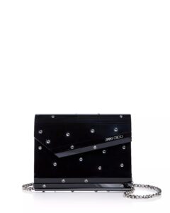 Candy Crystal Embellished Acrylic Clutch