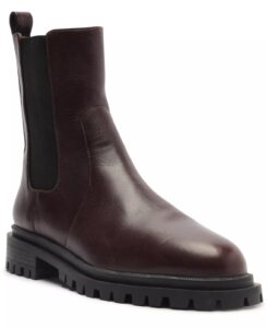 Women's Brandy Mid Block Heel Round Toe Booties