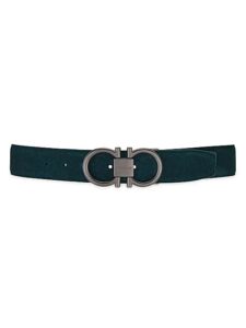 Gancini Cut-to-size Suede Belt