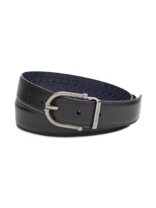 Embossed Reversible Leather Belt