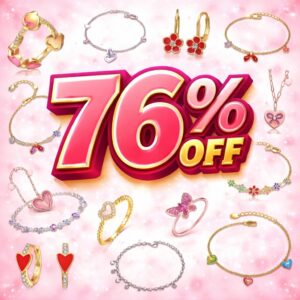 Up to 75% off Girl's Jewlery!p