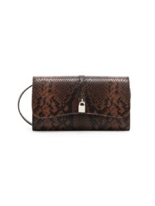 Stella Ryder Snakeskin-embossed Wallet Crossbody Bag