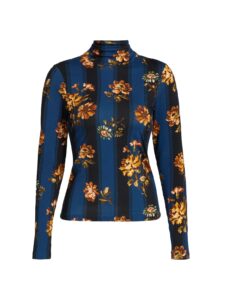 Piper Printed Fitted Top