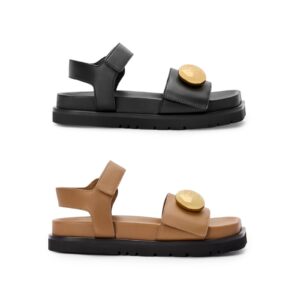 Pebble Fussbett Leather Sandals