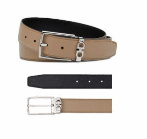 Men's Adjustable Reversible Gancini Belt