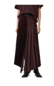 Jax Pleated Maxi Skirt