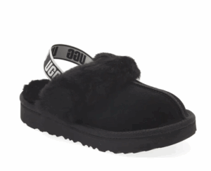 Funkette Water Resistant Genuine Shearling Trim Clog