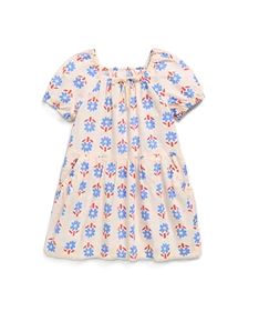 Printed Retro Swing Dress for Toddler Girls 12m-6t