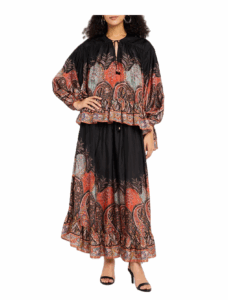 Rhiannon Ruffle Maxi Skirt