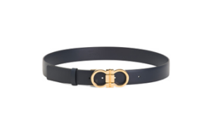 Leather Gancini Belt (women's )