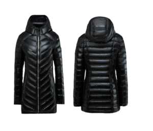 Cosette Women's Glossy Quilted Light Down Jacket