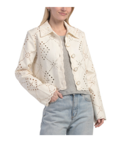 Embroidered Denim Jacket