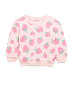 Printed Crew-neck Sweatshirt for Baby 0-24m